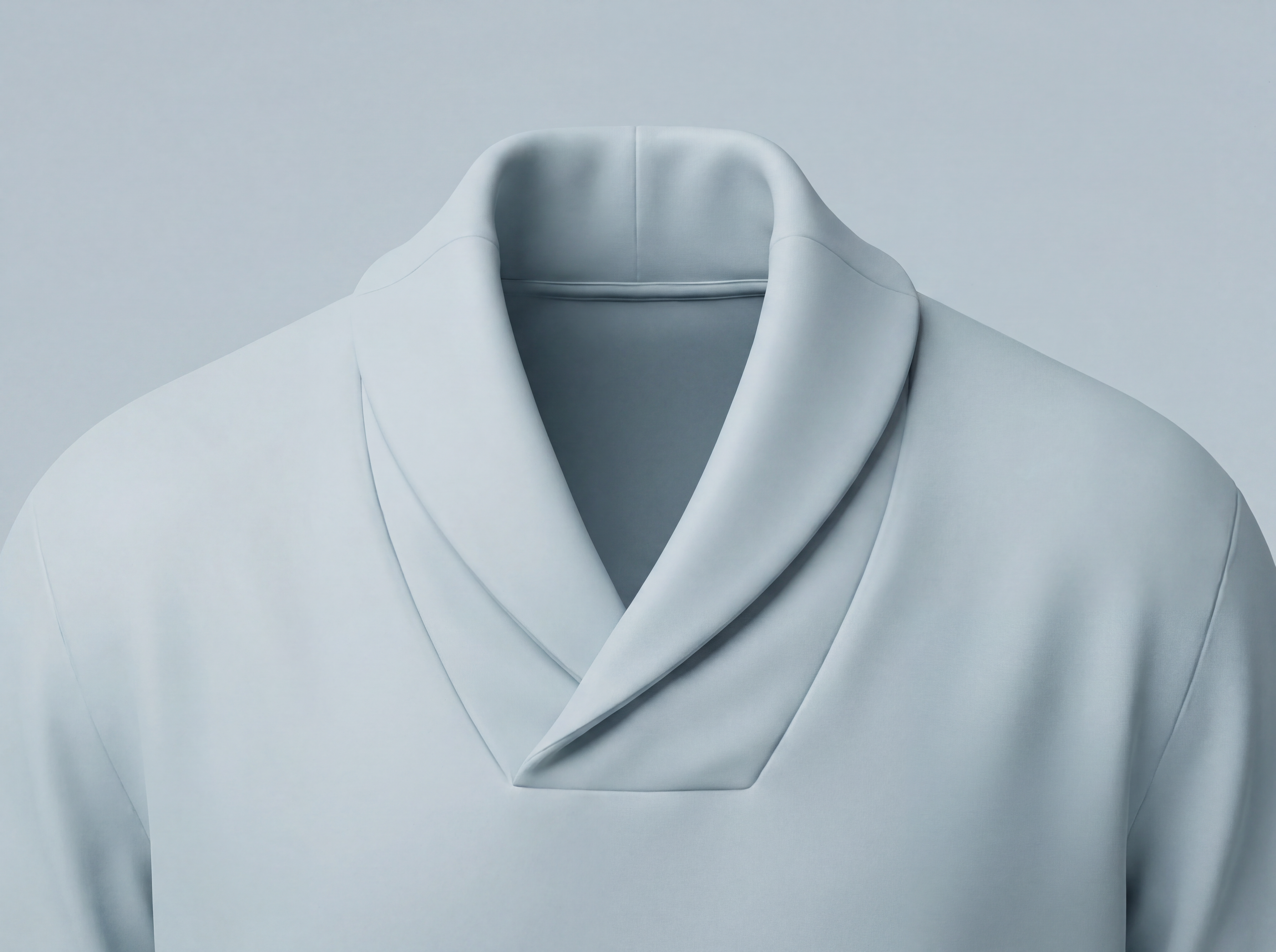 shawl-neck