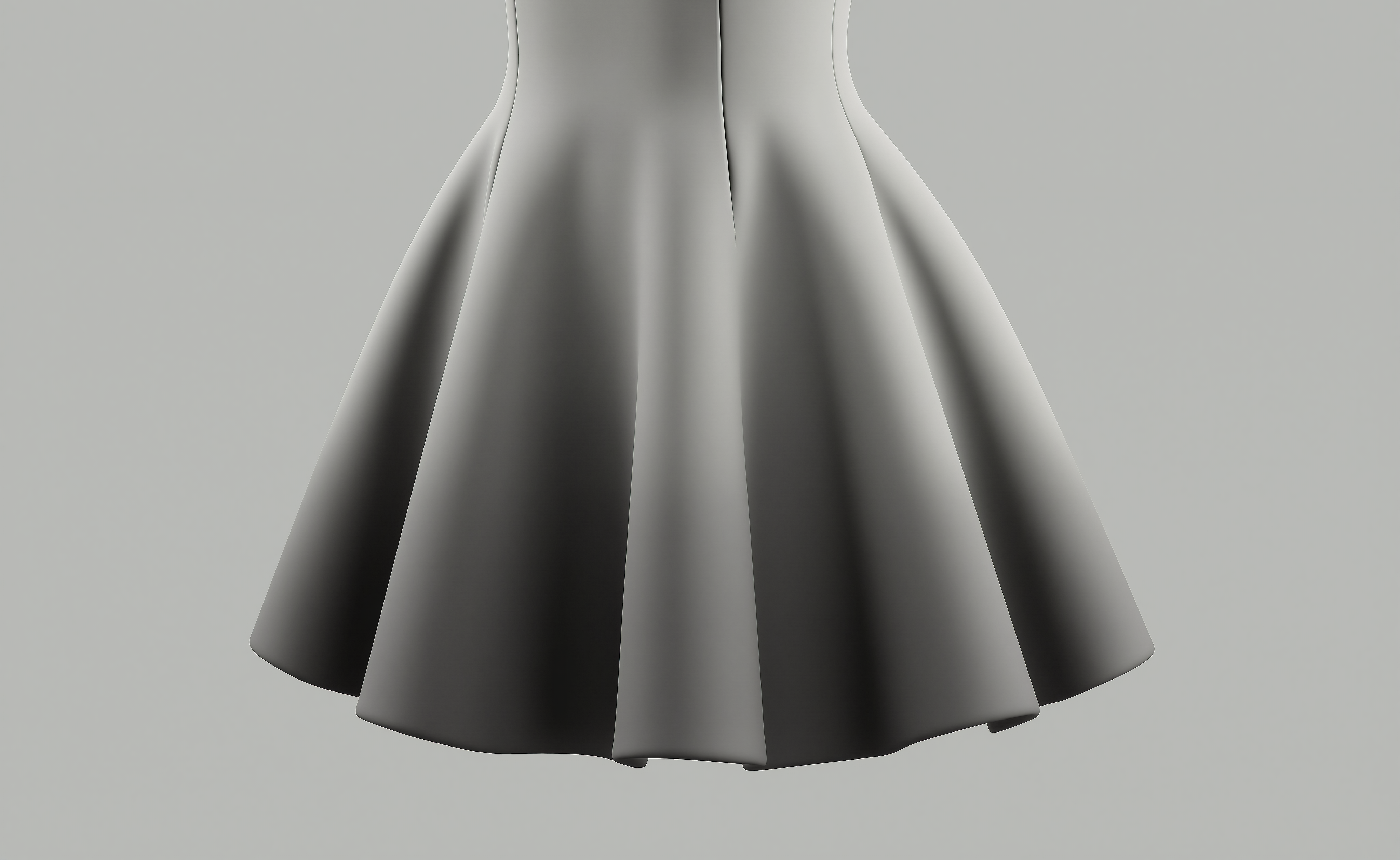 Peplum ruffle