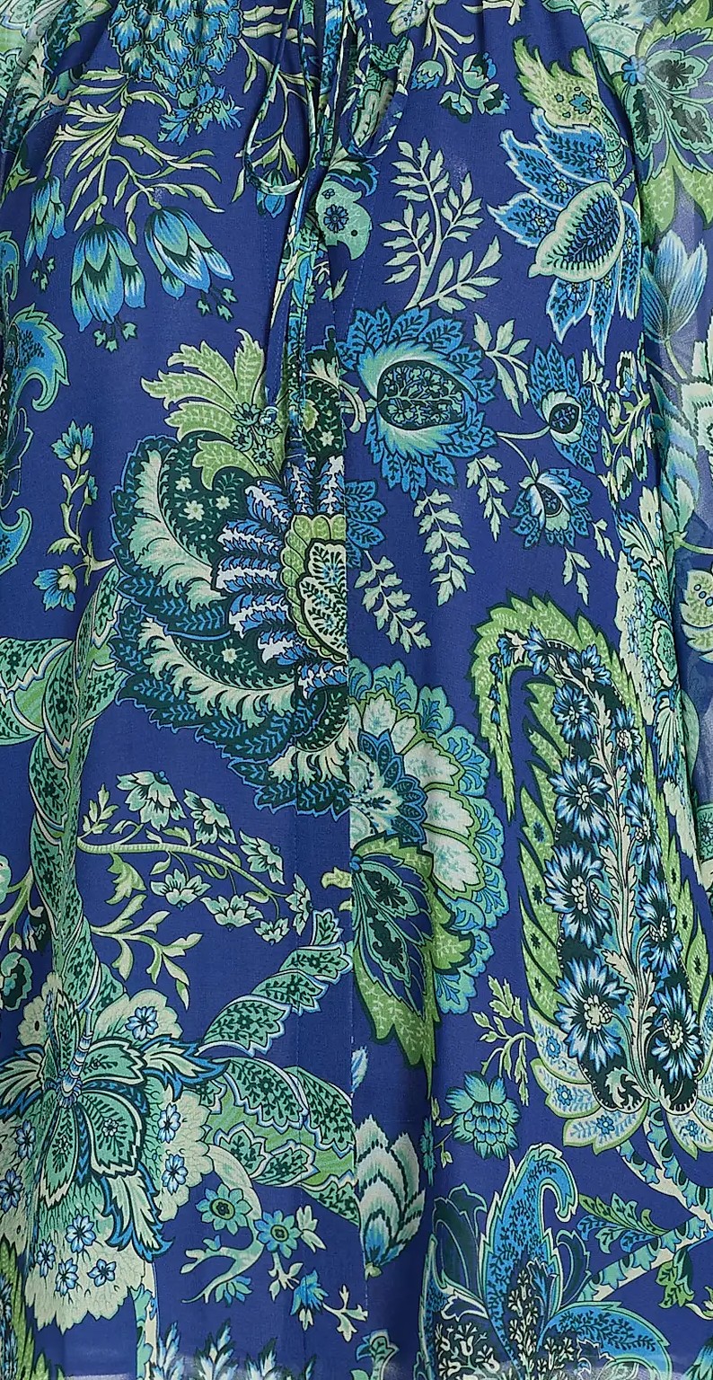 Chiffon Pastel Paisley
