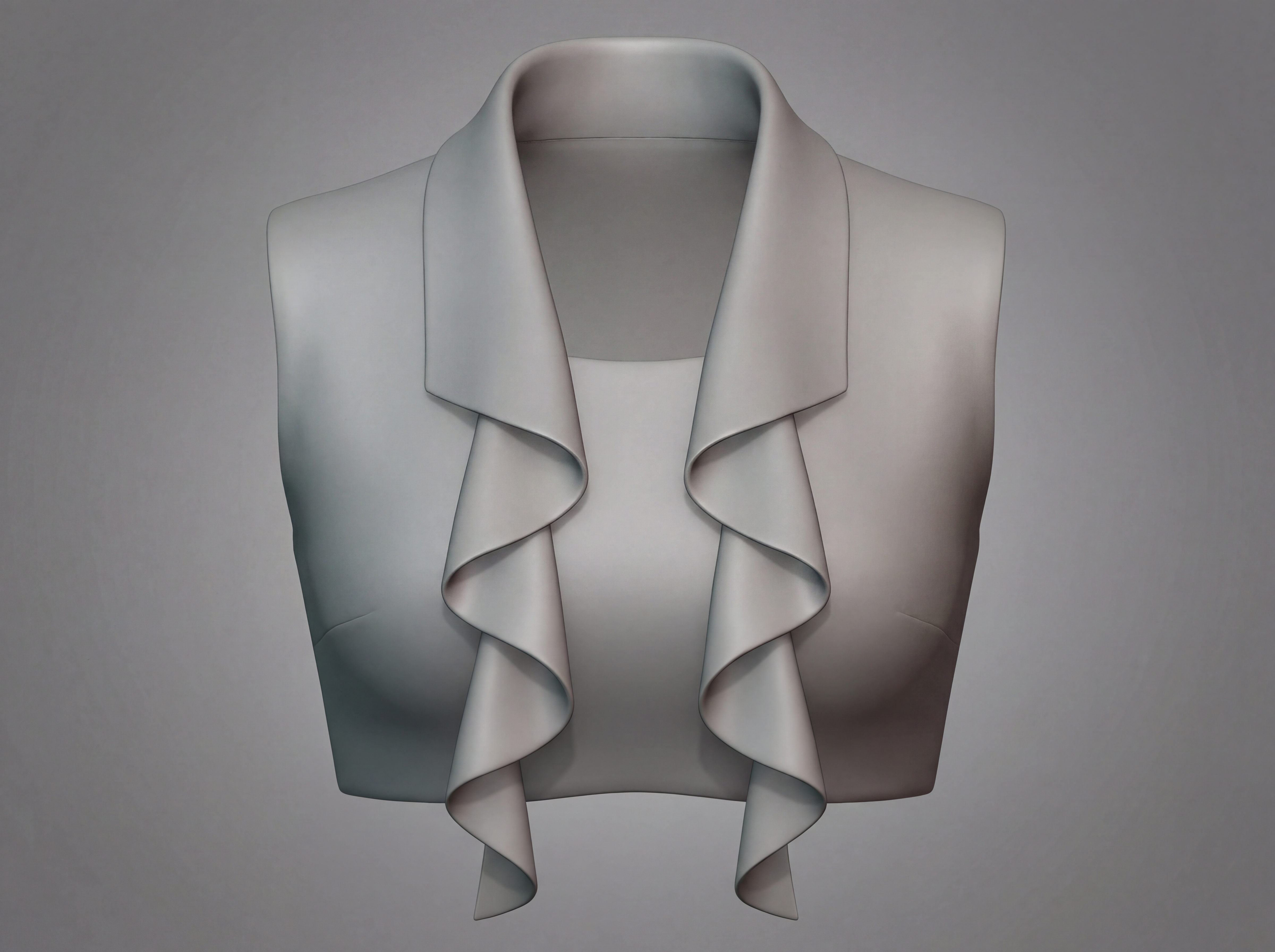 Drape Rulled Collar